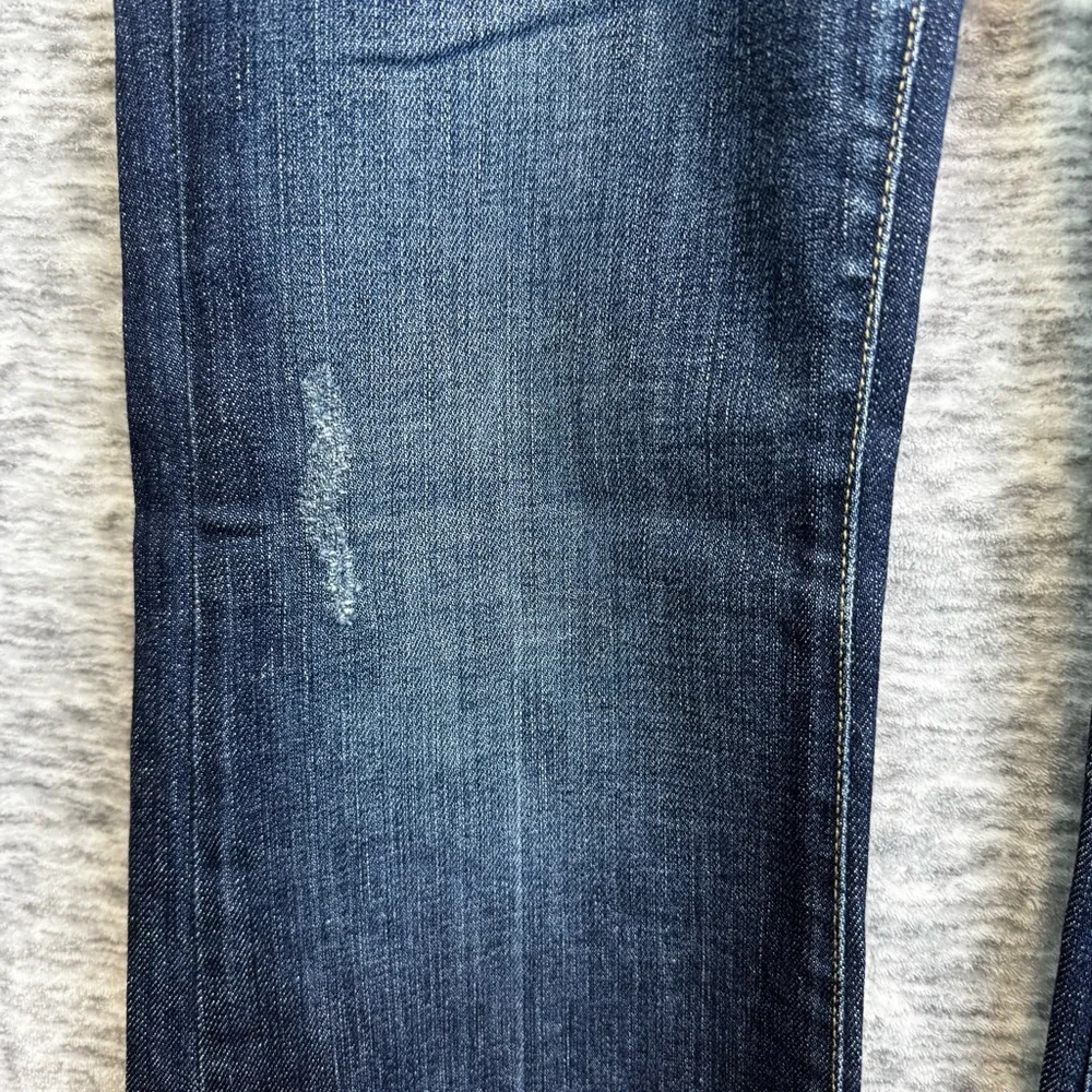 PAIGE Laurel Canyon Bootcut Denim Jeans Dark Blue Size 30 / 10 EUC - Picture 6 of 16